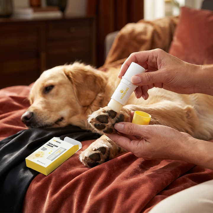Pflegestift für Hunde & Katzen: Schützt Pfoten & Nase. Natürlicher Schutz vor Kälte, Hitze & Reizungen.