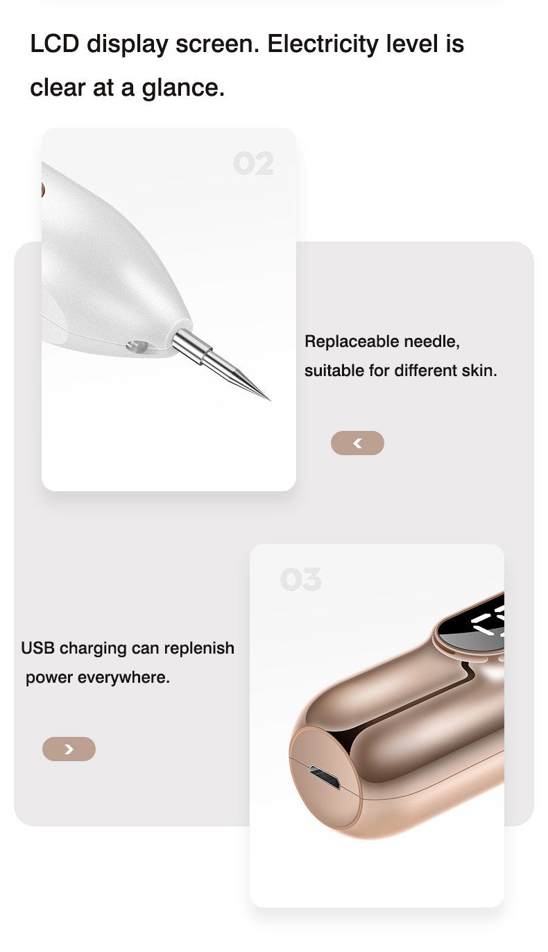 Schönheitsgerät Plasma Pen für Heimgebrauch. Entfernt Tattoos, Muttermale, Warzen & Akne.