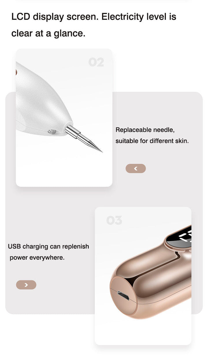 Schönheitsgerät Plasma Pen für Heimgebrauch. Entfernt Tattoos, Muttermale, Warzen & Akne.