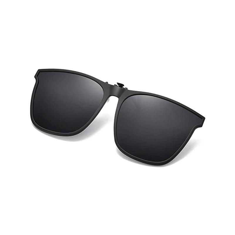 Polarisierte Clip-On Flip-Up Sonnenbrille für Damen & Herren, idealer UV-Schutz und Blendreduzierung.