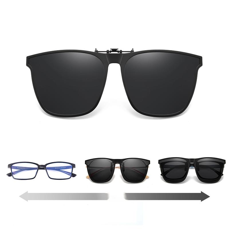 Polarisierter Brillenaufsatz für Damen & Herren, mit UV-Schutz & effektiver Blendreduzierung beim Fahren oder Outdoor.