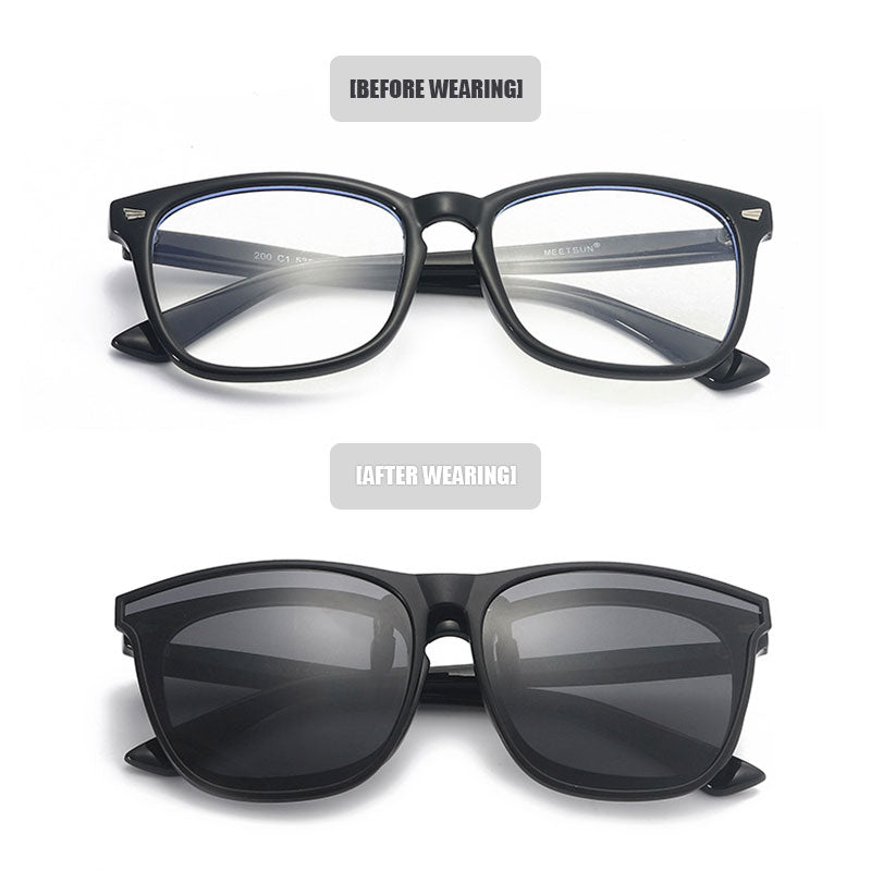 Blendfreie Sicht am Meer: Faltbare polarisierte Clip-on Sonnenbrille.