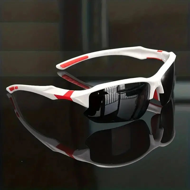 Sportsonnenbrille mit UV-Schutz, polarisierten Gläsern, perfekt für Herren & Damen.