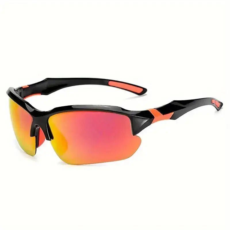 Vielseitige Sportsonnenbrille unisex, leicht und mit UV-Schutz, perfekt für alle Outdoor-Aktivitäten.