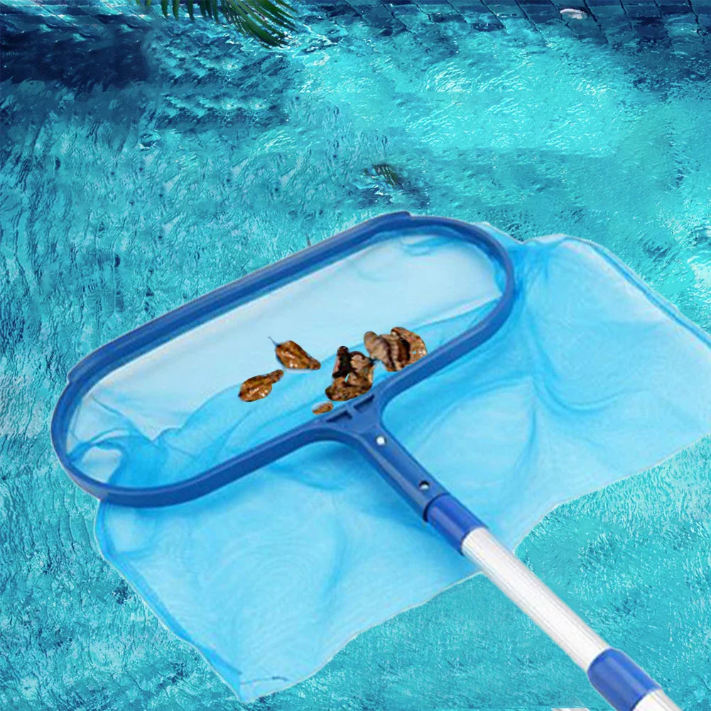 Vielseitiger Poolreinigungskescher, ideal für die Oberflächenreinigung von Schwimmbädern, Spas & Teichen.