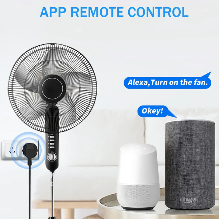 Smart WiFi Stecker PowerLink für Energiemonitoring; automatisiertes Energiesparen im Smart Home, Google & Alexa.