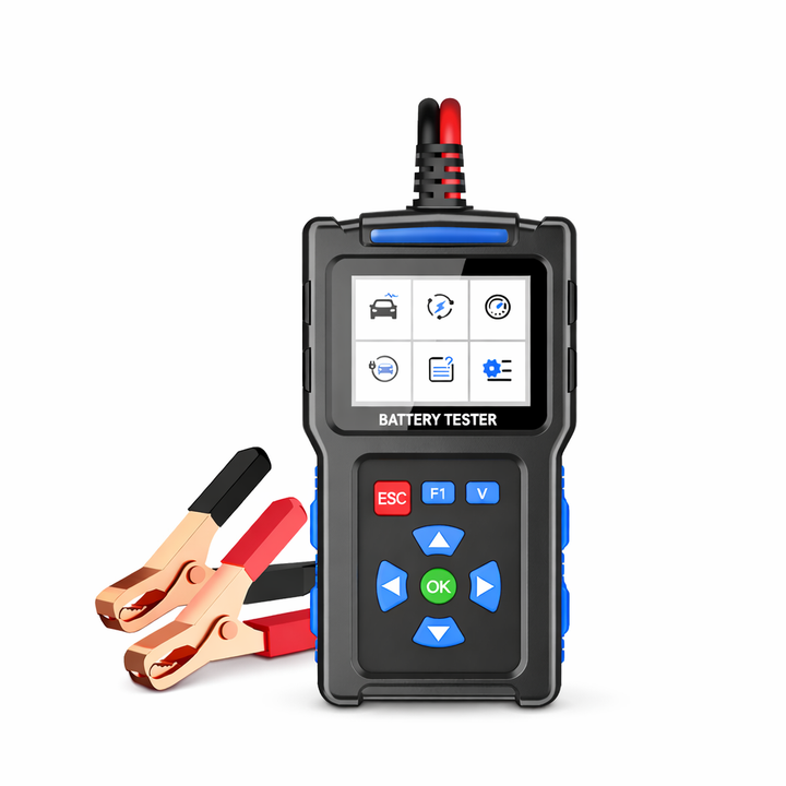 PowerScope 12: Komplette 12V Autobatterie Diagnose, Spannungsmesser für volle Kontrolle der Fahrzeugbatterie.