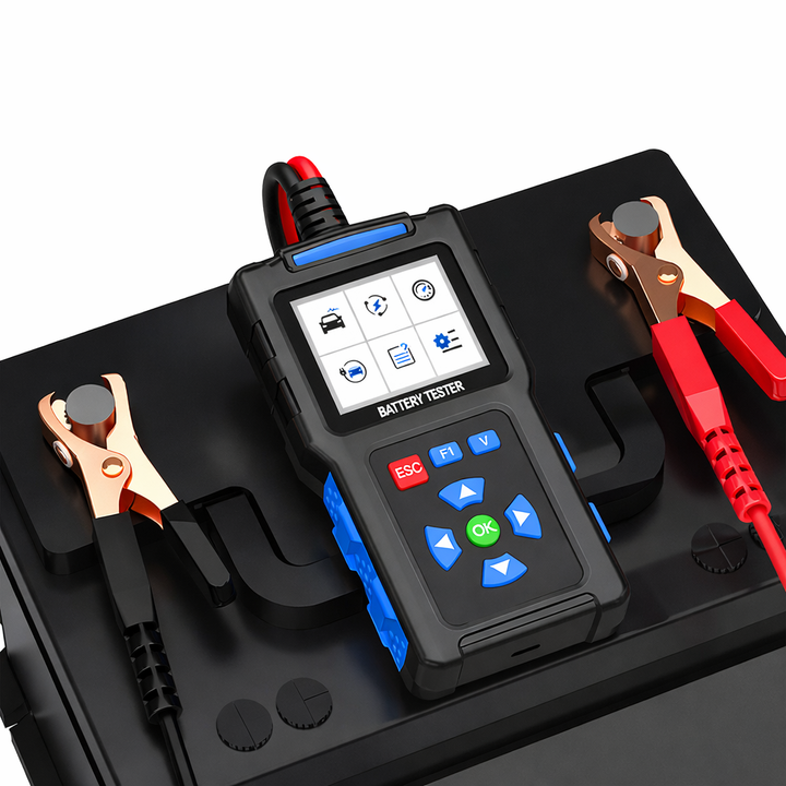 PowerScope 12 Batterietester Set: Umfassendes 12V Batterie Diagnosegerät für professionelle Auto Wartung & KFZ Prüfung.