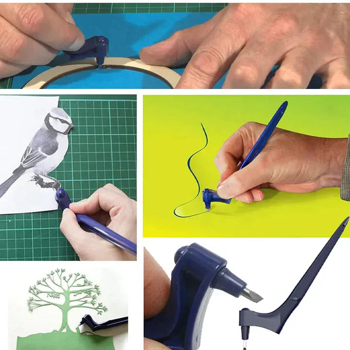 DIY Papierschneider für kreatives Basteln. Perfekt für Hobby, Handwerk & exakte Detailschnitte an Papier.