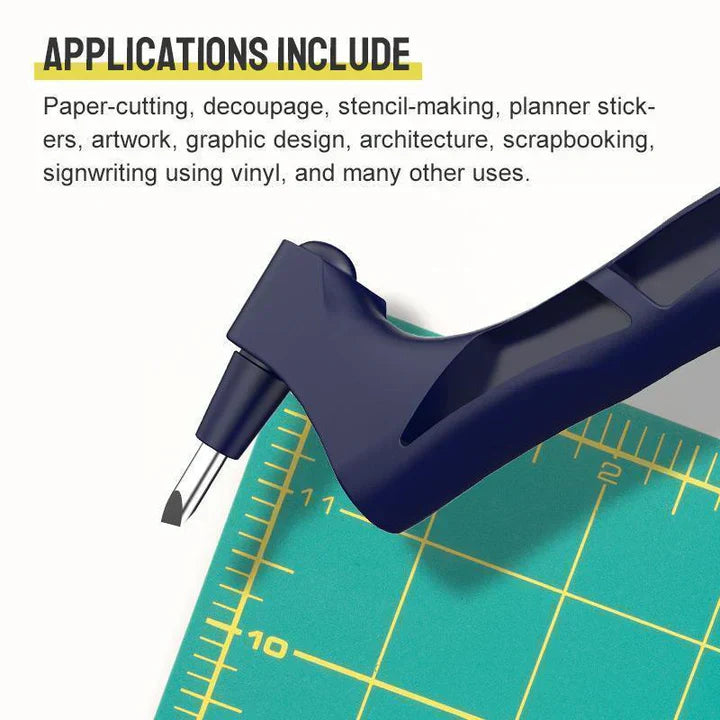 Handlicher Papierschneider für Bastler. Schneidet mühelos Papier & Karton für kreative DIY-Projekte.