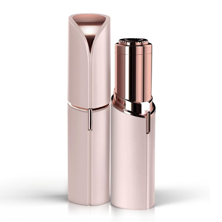Handlicher Epilierer für Damen, tragbares Design für einfache und diskrete Gesichtshaarentfernung.