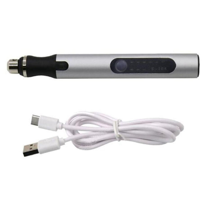 Handlicher elektrischer Gravierstift personalisiert Schmuck, Gläser & Geschenke mit feinen Linien und individuellen Designs.