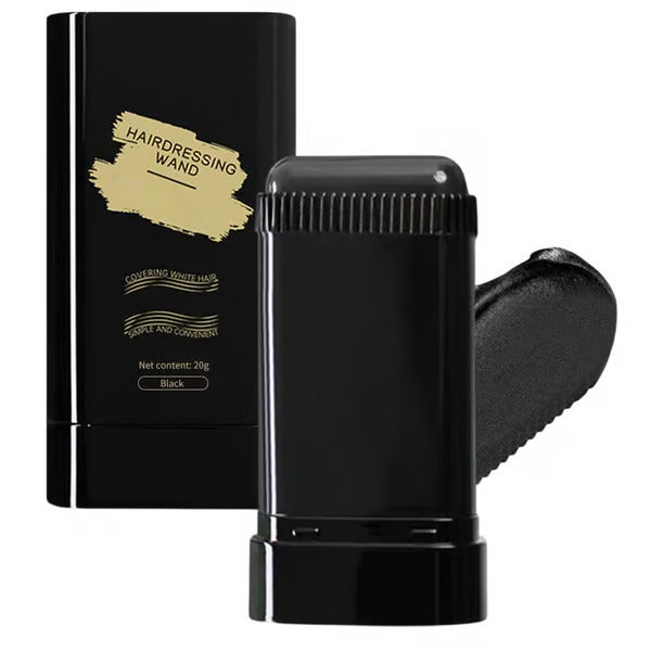 Kompakter Haaransatz Abdeckstift für Damen. Ideal für schnelle Grauhaarkaschierung und präzises Styling.