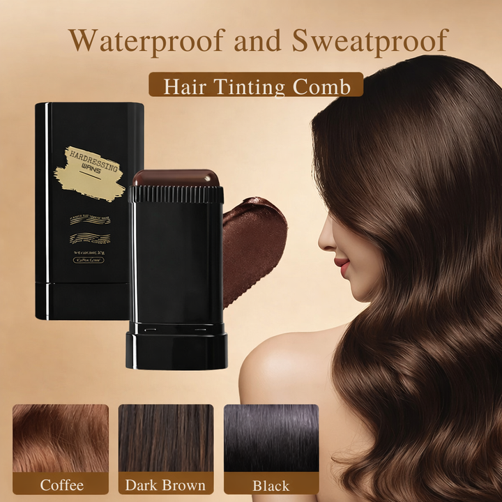 Effektiver Haaransatz Abdeckstift für Damen. Schnelle Grauhaarkaschierung & professionelles Haarstyling.