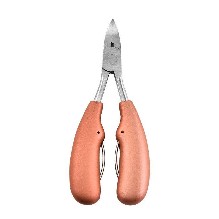 Edelstahl-Fußnagelschere mit Präzision für perfekte Pediküre & hygienische Nagelpflege.