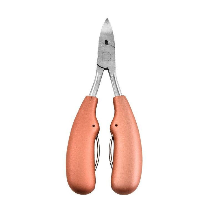 Edelstahl-Fußnagelschere mit Präzision für perfekte Pediküre & hygienische Nagelpflege.