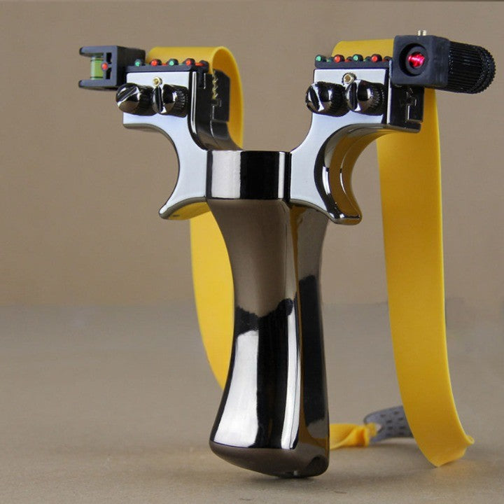 Innovative Sportschleuder mit Laser-Technologie für präzises Zielen. Perfekt für anspruchsvollen Zielsport.