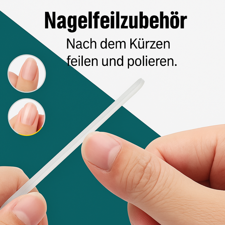 Ergonomische Edelstahl-Nagelzange für sichere, präzise Hand- & Fußpflege; hohe Hygiene.