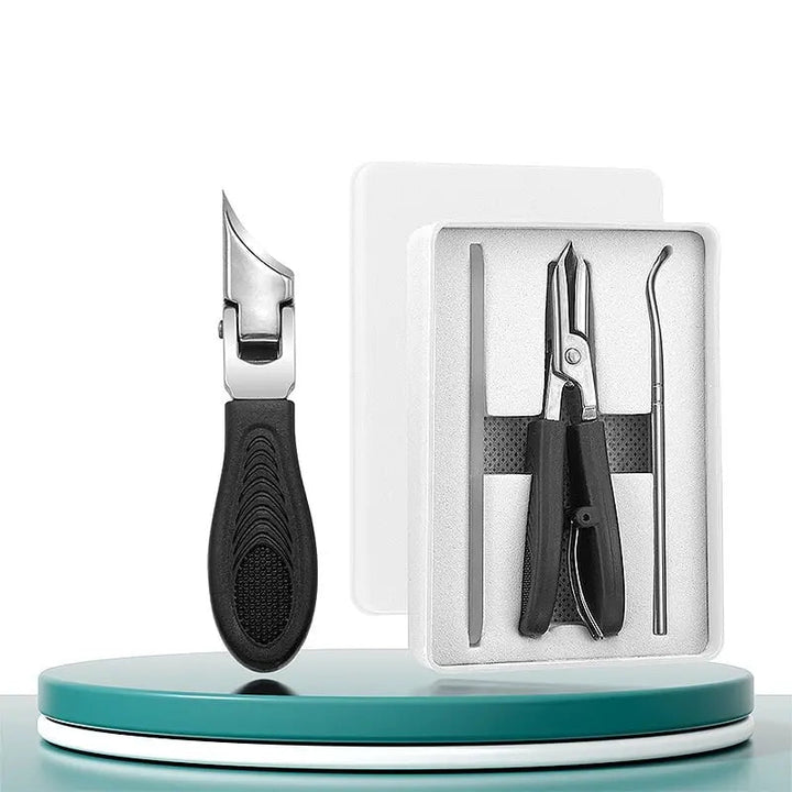 Hygienische Präzisions-Nagelzange rostfreier Edelstahl; leichte Reinigung für optimale Nagelpflege.
