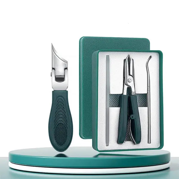 Professionelle Nagelzange für Maniküre, Pediküre & eingewachsene Nägel; vielseitige Nagelpflege.