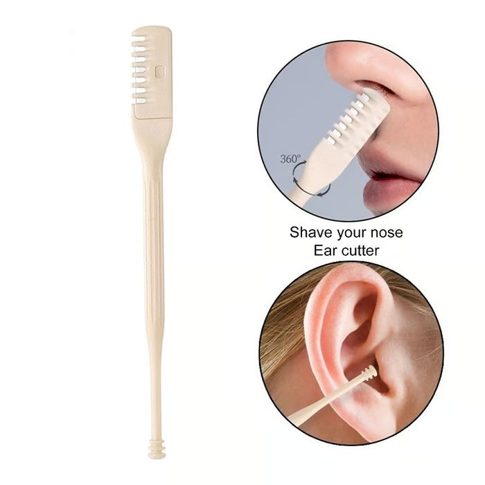 Innovativer Nasenhaartrimmer aus Edelstahl, unisex, für eine schmerzfreie und hygienische Körperpflege.
