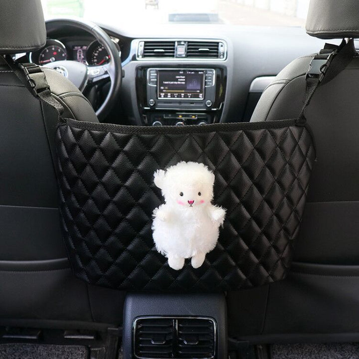 Reise-Begleiter: Auto-Rücksitz-Organizer für lange Fahrten, hält Kinder & Erwachsene glücklich.