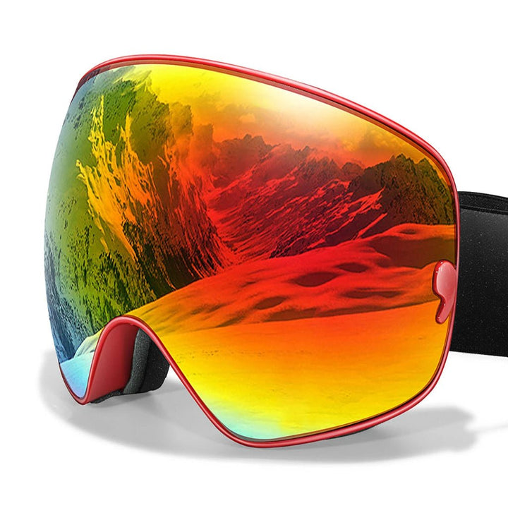 Skibrille mit bester Sicht: UV-Schutz, Antibeschlag, Nachtsicht. Perfekte Sportbrille für Skifahren & Snowboarden.