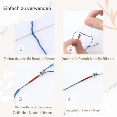 Hochwertiges Stickwerkzeug & Nadelset für kreatives Sticken. Erziele präzise Ergebnisse bei deiner Handarbeit.