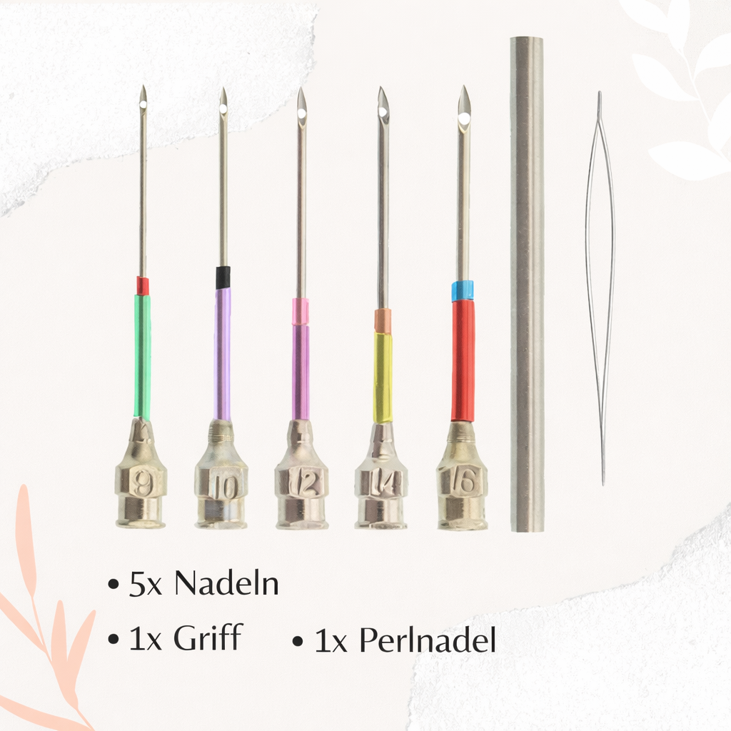 Das ultimative Sticknadel-Set für präzises Sticken. Essentielles Stickzubehör für jedes kreative Nähprojekt.