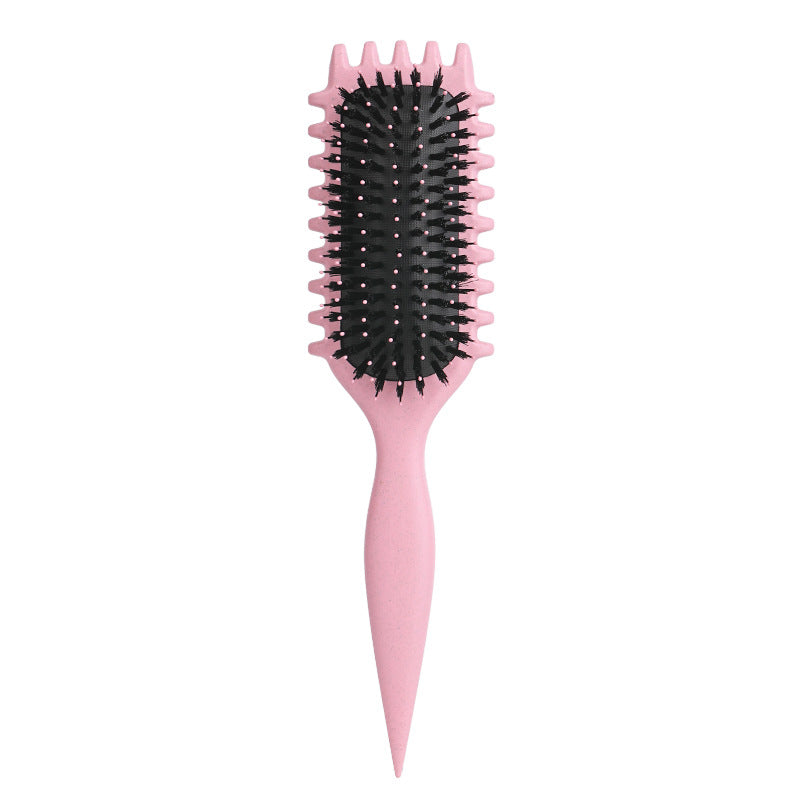 Ultimative 3-in-1 Stylingbürste für Locken. Erzielt definierte Locken, kontrolliert Frizz & pflegt das Haar.