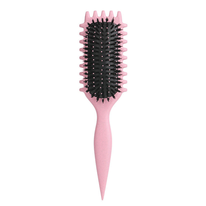 Ultimative 3-in-1 Stylingbürste für Locken. Erzielt definierte Locken, kontrolliert Frizz & pflegt das Haar.