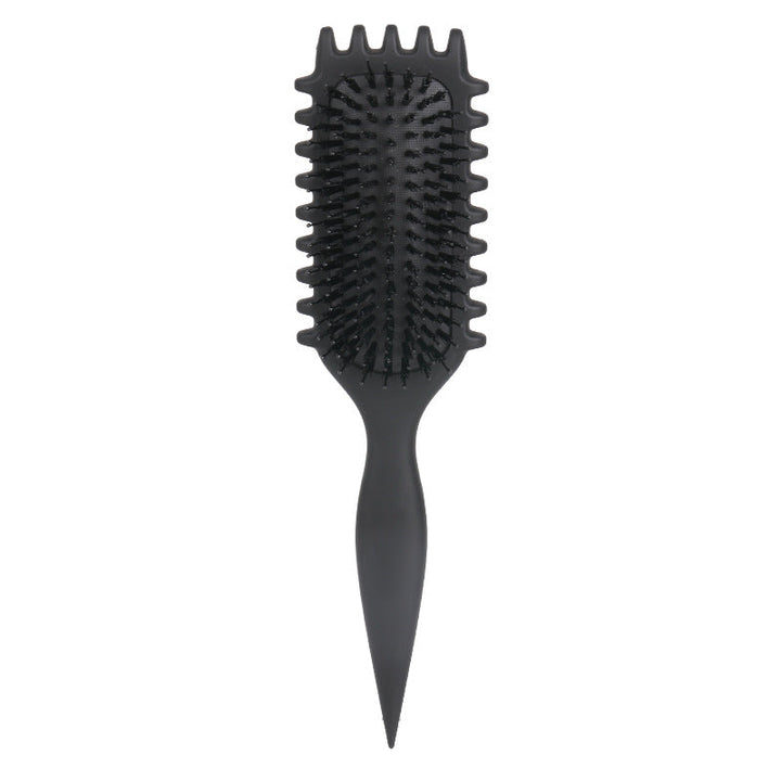 Umweltfreundliche 3-in-1 Lockenbürste. Für definierte Locken, Frizz-Kontrolle & nachhaltige Haarpflege.