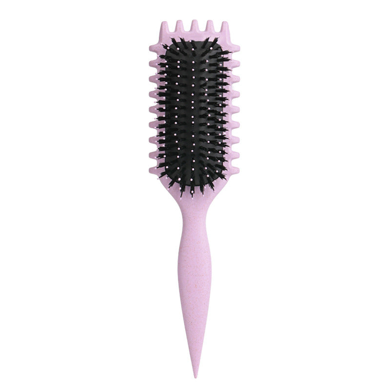 Professionelle Haarbürste für Locken-Definition. Frizz-Kontrolle, Stylingbürste & einfache Lockenpflege.