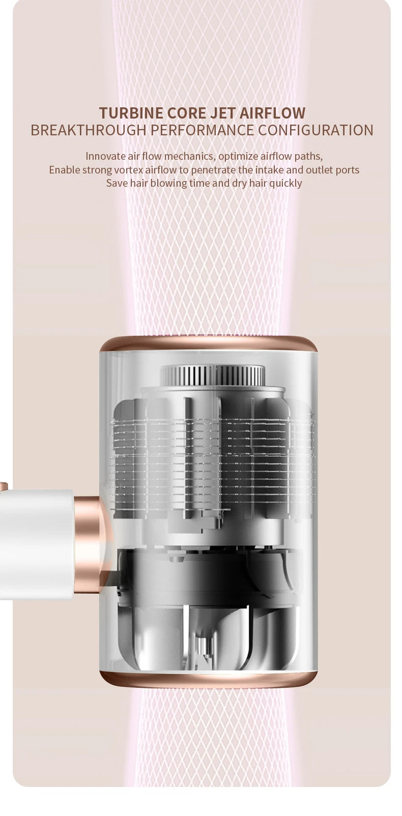 Haartrockner für elegantes Styling mit Ionen-Technologie & 2400 Watt.