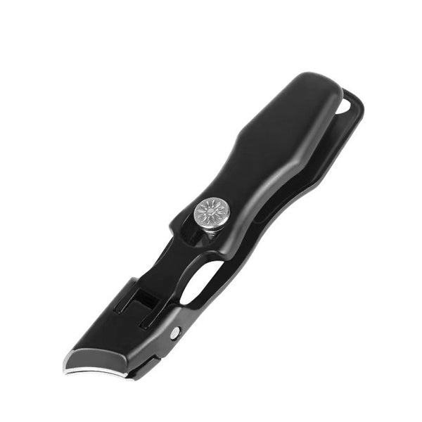 Optimal für Pediküre: Edelstahl-Nagelknipser mit breiter Kieferöffnung für präzise Schnitte.
