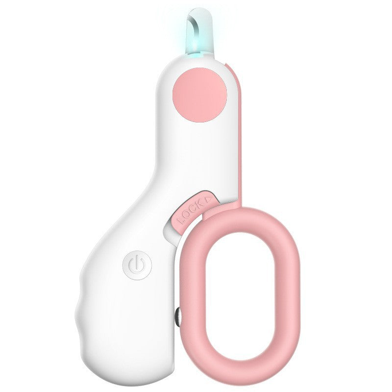 Nagelzwicker mit LED-Licht für Haustiere. Verbessert die Sichtbarkeit für eine sichere & präzise Krallenpflege.