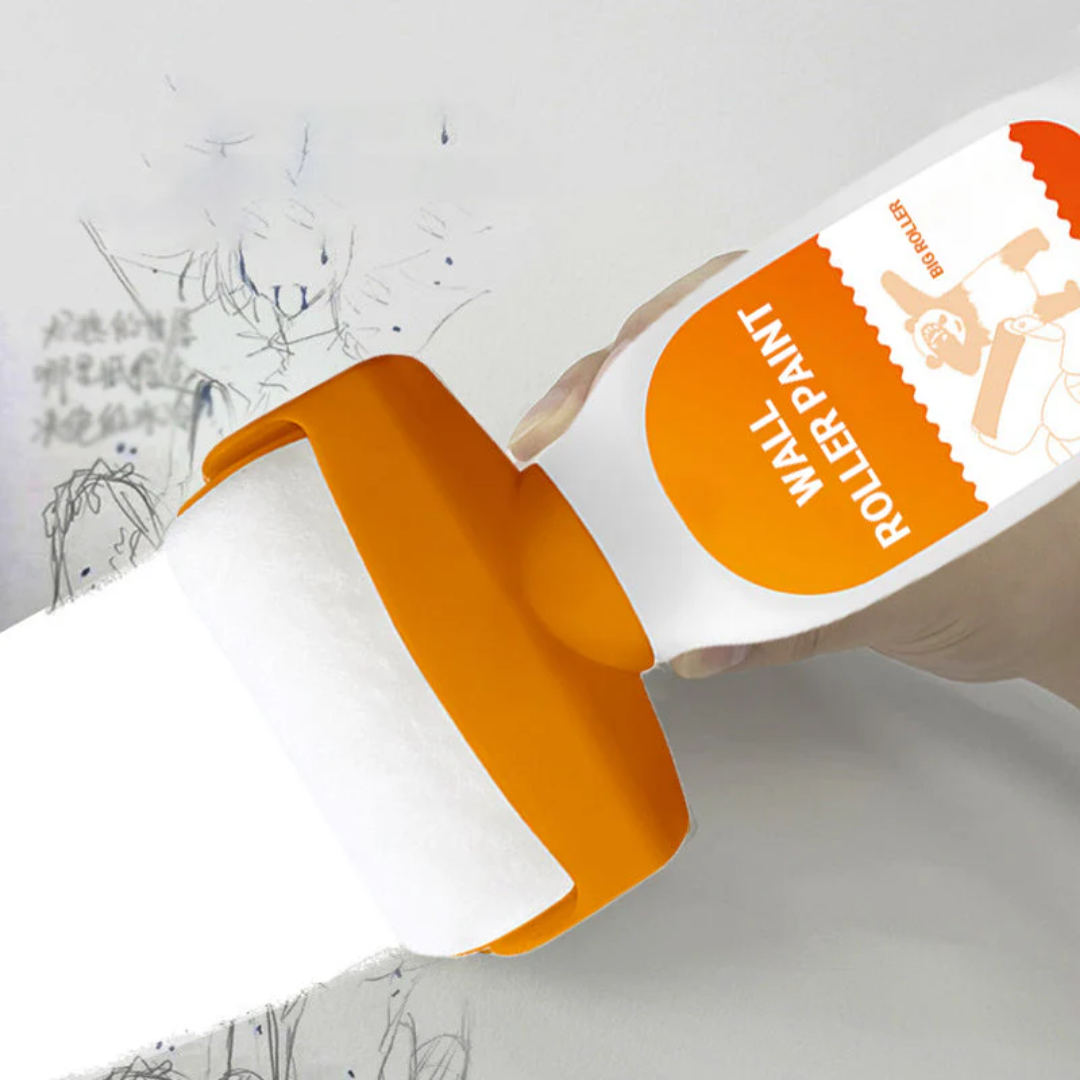 Ergonomischer Wandfarb-Roller für einfache & schnelle Anwendung, perfekt für makellose Wände.