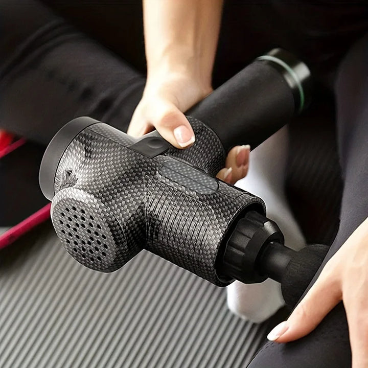 Ergonomisches Massagegerät zur Muskelentspannung, Erholung und Steigerung des Wohlbefindens nach dem Sport.