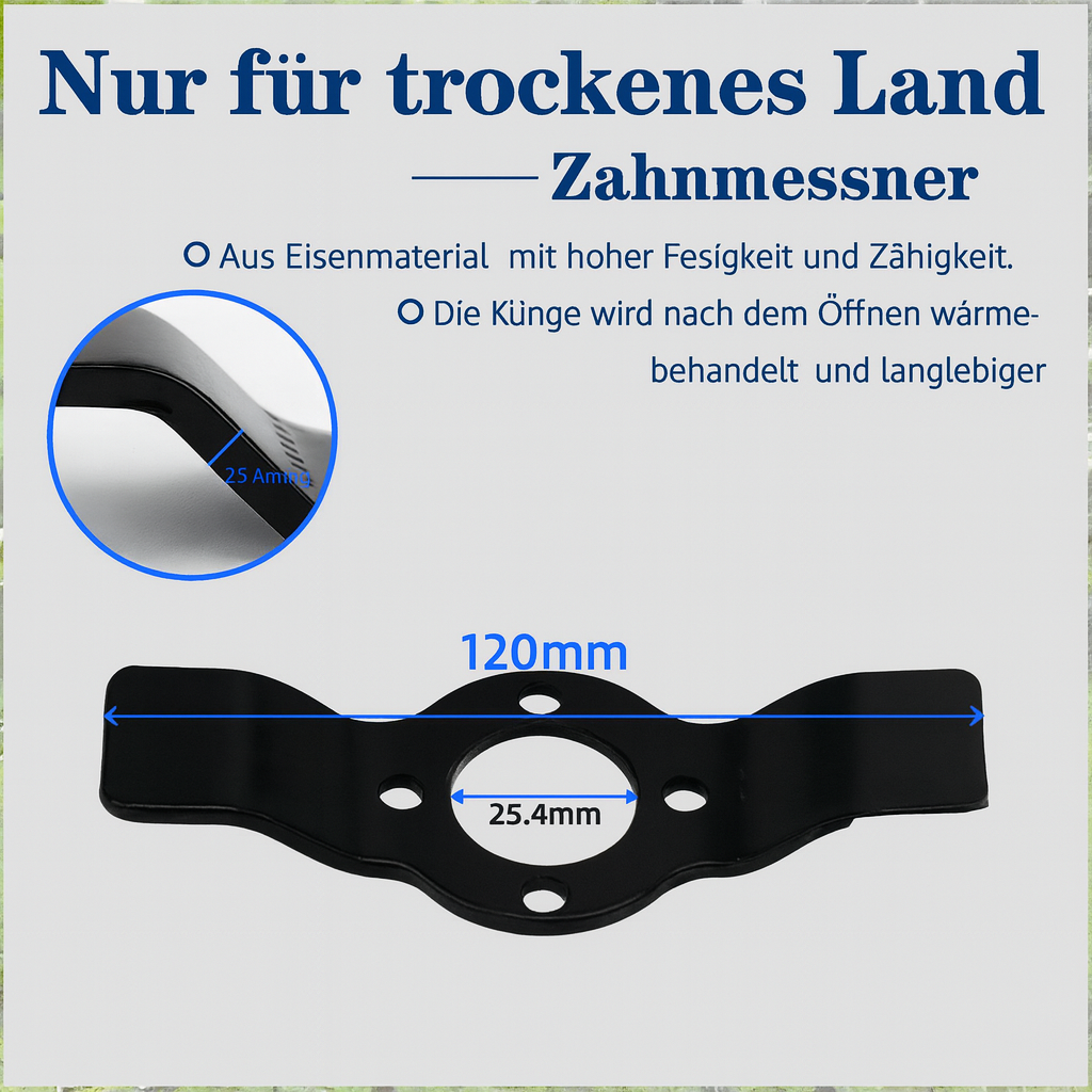 Hochwertiges Freischneider Zubehör: Profi Unkrautscheibe für professionelle Garten- und Rasenpflege.