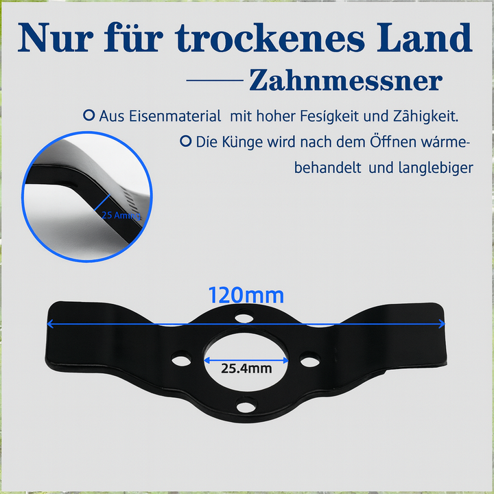 Hochwertiges Freischneider Zubehör: Profi Unkrautscheibe für professionelle Garten- und Rasenpflege.