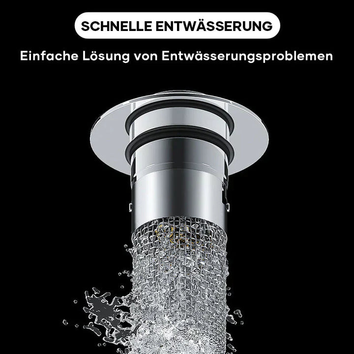 Effizienter Abflussfilter Haarfänger für Badewanne & Dusche. Verhindert Verstopfungen & Gerüche nachhaltig.
