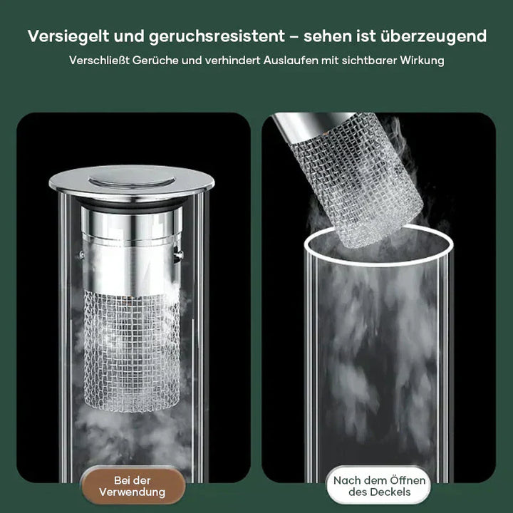 Badezimmerzubehör: PureFlow Abflussfilter Haarfänger. Schutz für Dusche, Badewanne & Waschbecken.