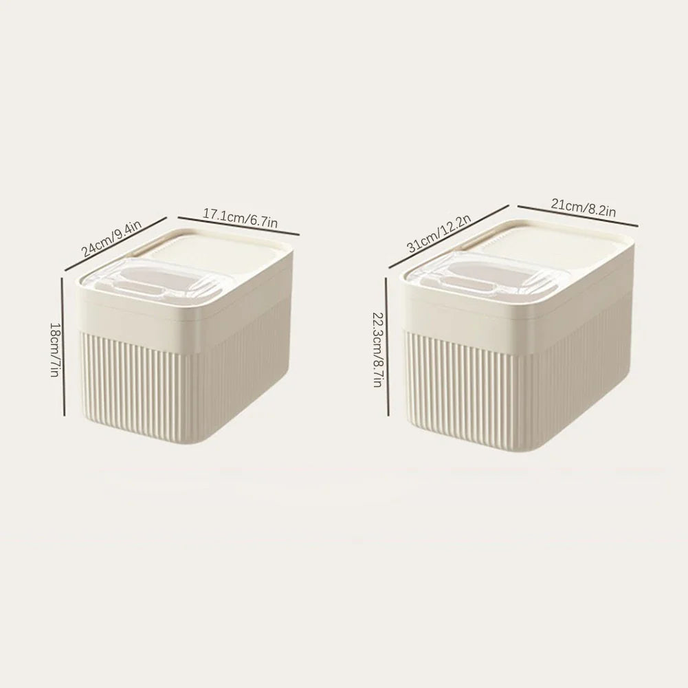 PureGuard™ Futterbehälter im Haushalt: hält Tierfutter für Hunde & Katzen frisch. Perfekt für organisierte Küche.