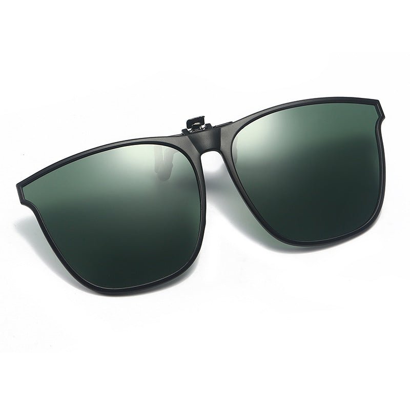 Quickshade Polarisierte Clip-On Sonnenbrille: UV-Schutz, blendfrei, leicht, unisex & stilvoll.