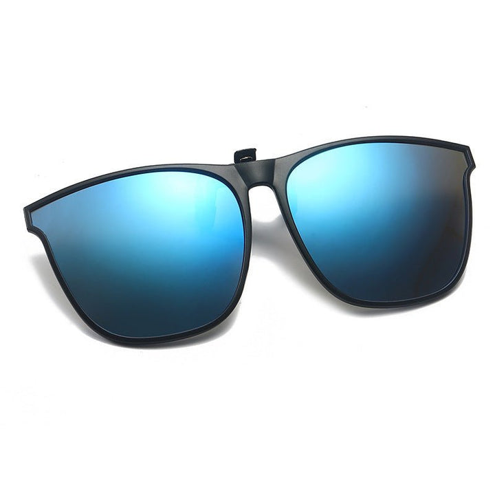 Hochwertige Quickshade Clip-On Sonnenbrille, polarisiert für Herren & Damen, schützt effektiv vor Sonne.