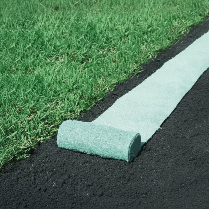 Biologisch abbaubare Rasenmatte zur schnellen Rasenreparatur. Perfekte & umweltfreundliche Rollrasen Alternative im Garten.