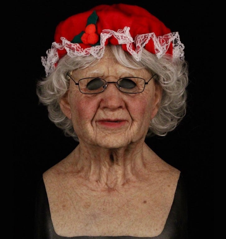 Atmungsaktive Gruselmaske für Cosplay, Theater und unvergessliche Verkleidungen. Realistisch.
