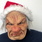 Weihnachtsmann mit großer Nase