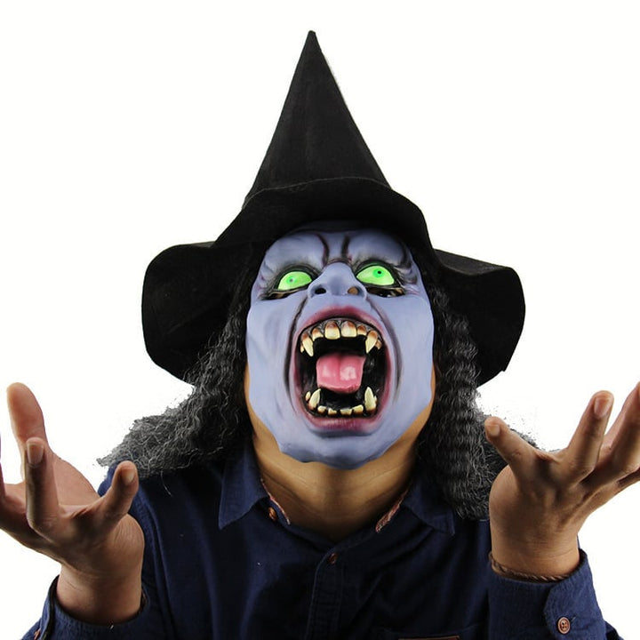Hochdetaillierte Halloween Maske, perfekt für Cosplay und Horror-Partys. Realistisches Design.