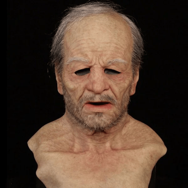 Atmungsaktive Maske im Horror-Look, super für Cosplay & Halloween Partys. Realistisch design.